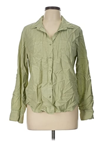 Velvet Heart Long Sleeve Button-Down Shirt (view 1)