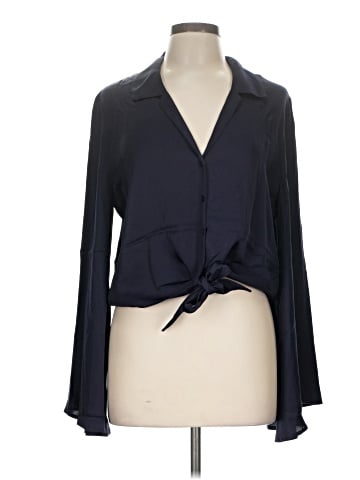 L'Agence Long Sleeve Blouse (view 1)
