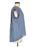 DR2 Blue Short Sleeve Top Size M - photo 4