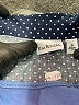 Kim Rogers 100% Polyester Polka Dots Blue 3/4 Sleeve Blouse Size M - photo 4