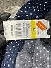 Kim Rogers 100% Polyester Polka Dots Blue 3/4 Sleeve Blouse Size M - photo 5