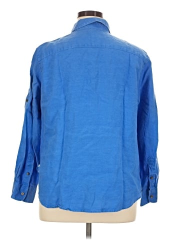Lauren by Ralph Lauren Long Sleeve Button-Down Shirt (view 2)