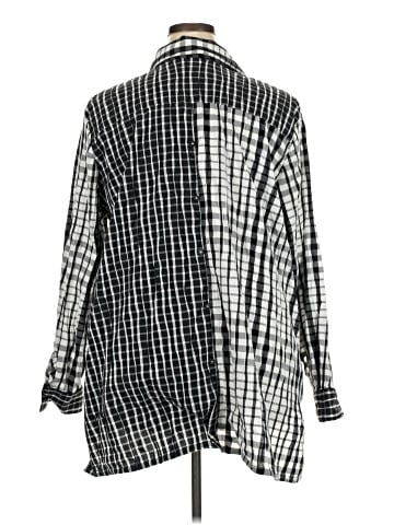 Foxcroft Long Sleeve Button-Down Shirt (view 2)