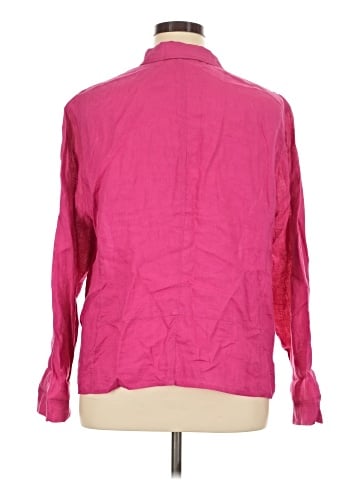 Jones New York 3/4 Sleeve Button-Down Shirt (view 2)