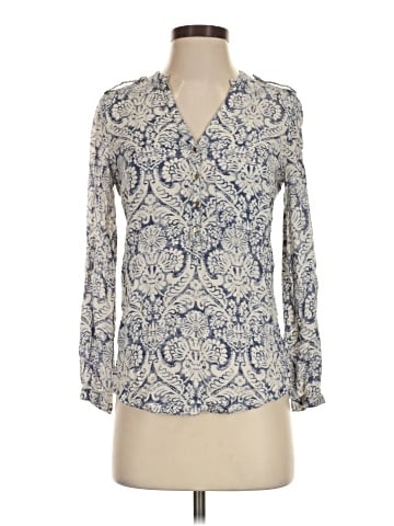 Zara Basic 3/4 Sleeve Blouse (view 1)