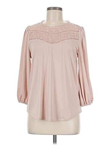 Adrianna Papell 3/4 Sleeve Blouse (view 1)