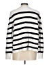 Pull&Bear Stripes White Pullover Sweater Size L - photo 2