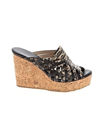 Jimmy Choo Embossed Wedges (view 1)
