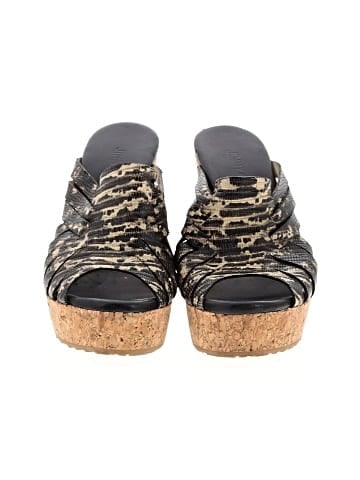 Jimmy Choo Embossed Wedges (view 2)