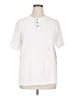 Assorted Brands 100% Cotton White Short Sleeve Henley Size XL - photo 1