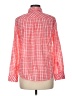 Talbots Checkered-gingham Pink Long Sleeve Button-Down Shirt Size M (petite) - photo 2