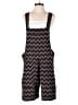 ace & jig 100% Cotton Chevron-herringbone Brown Romper Size S - photo 1