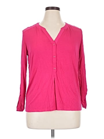 Ava & Viv 3/4 Sleeve Blouse (view 1)