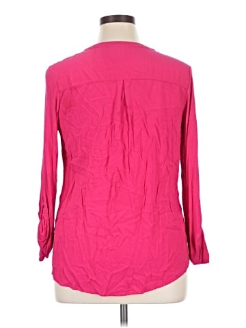 Ava & Viv 3/4 Sleeve Blouse (view 2)