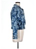 Ruby Rd. Paisley Blue Denim Jacket Size 12 Petite - photo 4
