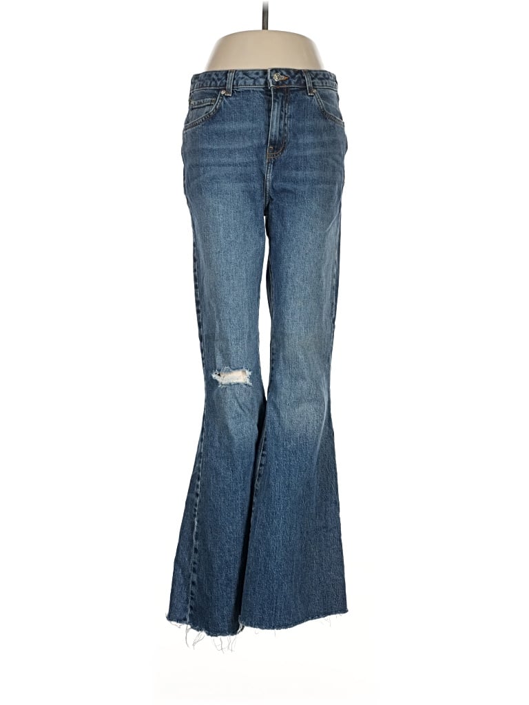 Pre-owned Forever 21 Jeans In Blue