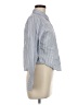 Gap Stripes Blue Long Sleeve Button-Down Shirt Size Med Petite - photo 4