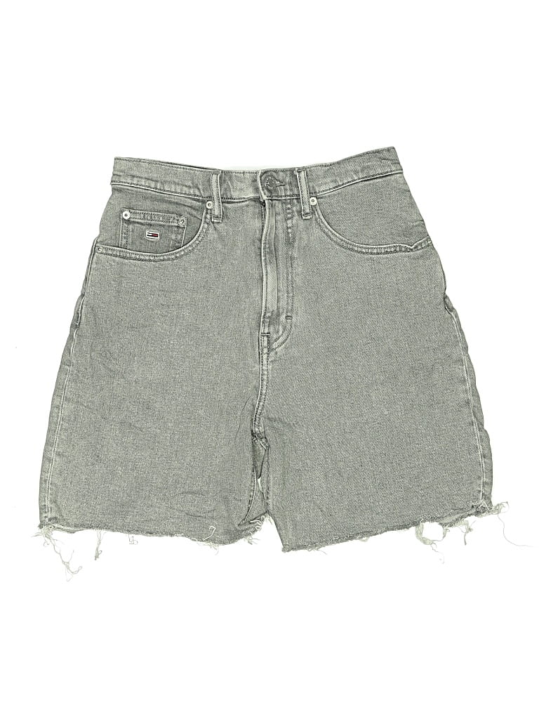 Pre-owned Tommy Jeans Denim Shorts In Gray