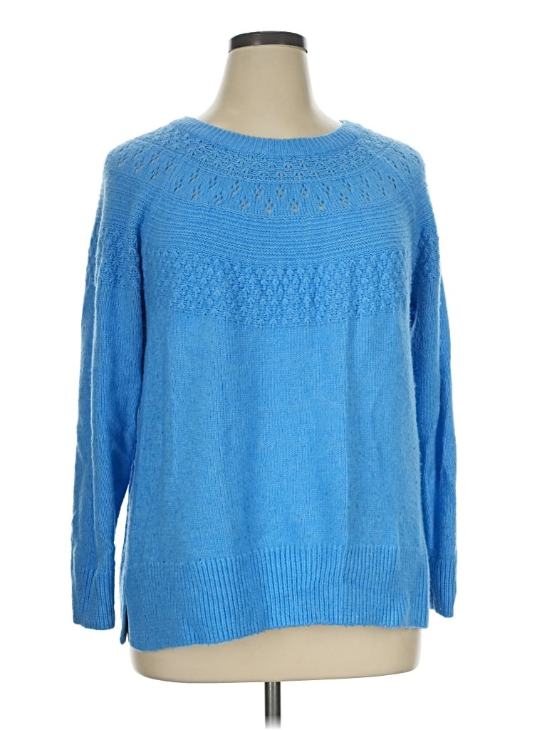 Pre-owned Evri Pullover Sweater In Blue