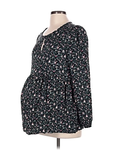 Motherhood 3/4 Sleeve Blouse (view 1)