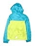 L.L.Bean 100% Nylon Color Block Blue Windbreaker Size 8 - photo 2