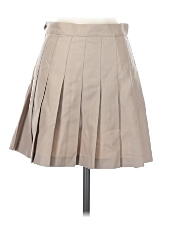 American Apparel Faux Leather Skirt (view 2)