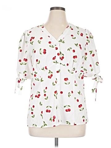 Belle Poque 3/4 Sleeve Blouse (view 1)