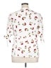 Belle Poque White 3/4 Sleeve Blouse Size XL - photo 2