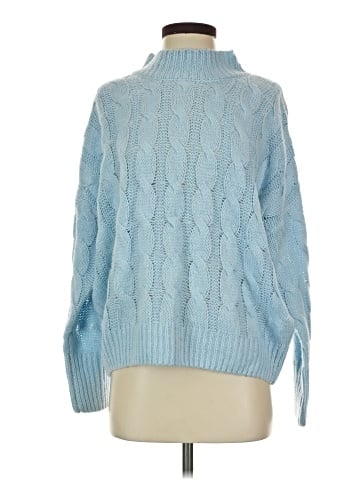 Line & Dot Turtleneck Sweater (view 1)