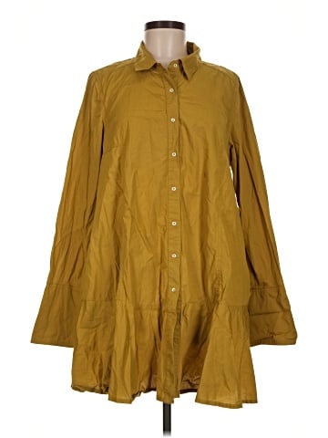 Free People Long Sleeve Button-Down Shirt (view 1)