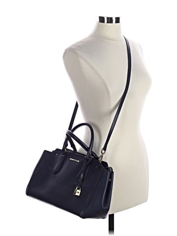 MICHAEL Michael Kors Leather Satchel (view 2)