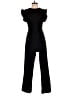 Calvin Klein Solid Black Jumpsuit Size 2 (petite) - photo 1