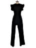 Calvin Klein Solid Black Jumpsuit Size 2 (petite) - photo 2