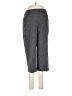 Talbots Chevron-herringbone Gray Wool Pants Size 4 - photo 1