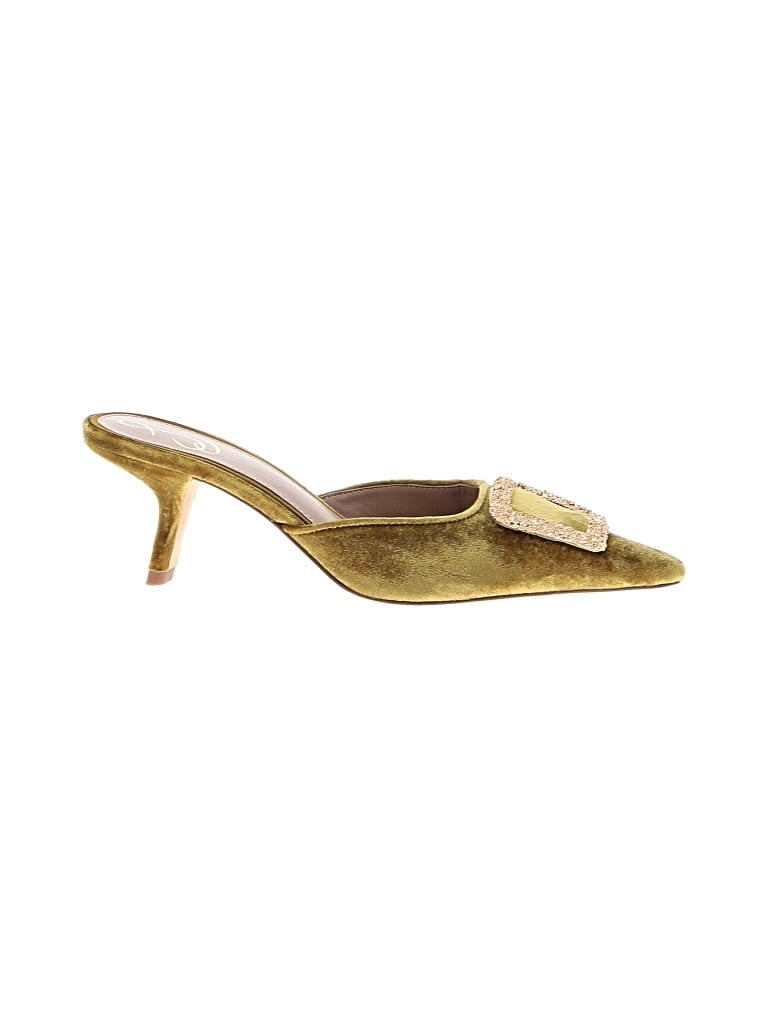 Pre-owned Sam Edelman Mule/clog In Gold