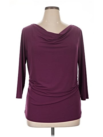New York & Company 3/4 Sleeve T-Shirt (view 1)