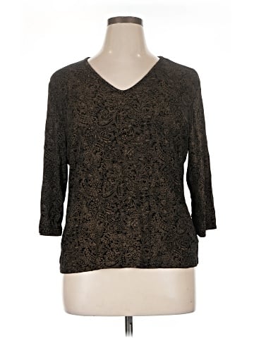 Briggs New York 3/4 Sleeve Top (view 1)