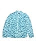 Eddie Bauer 100% Polyester Print Blue Jacket Size 10 - 12 - photo 1