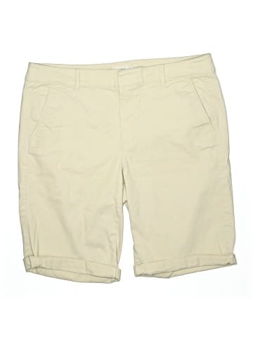 Ann Taylor LOFT Khaki Shorts (view 1)