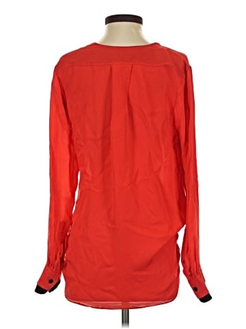 Rag & Bone Long Sleeve Silk Top (view 2)