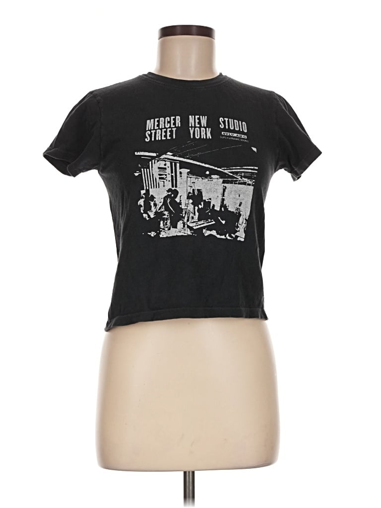 Pre-owned John Galt Short Sleeve T-shirt In Black