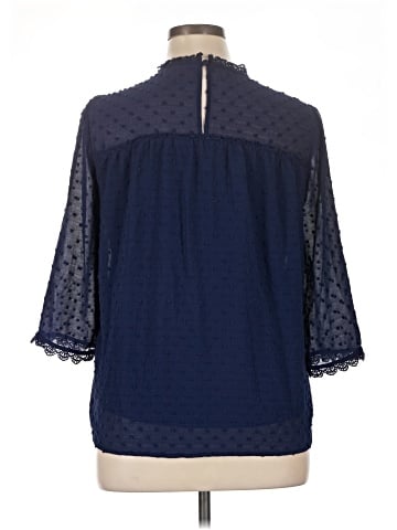 Adrianna Papell 3/4 Sleeve Blouse (view 2)