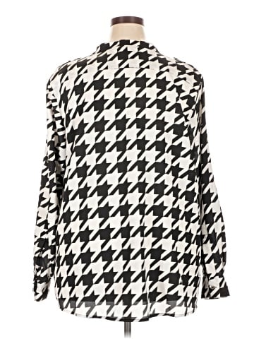 Calvin Klein Long Sleeve Blouse (view 2)