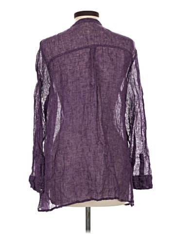 Eileen Fisher Long Sleeve Button-Down Shirt (view 2)
