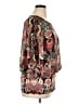 Coco Bianco 100% Polyester Red 3/4 Sleeve Blouse Size XL - photo 4