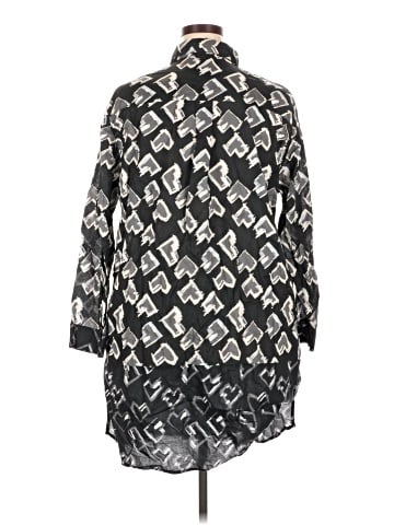 Ulla Popken 3/4 Sleeve Blouse (view 2)