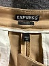 Express Solid Tan Khakis Size 6 - photo 7