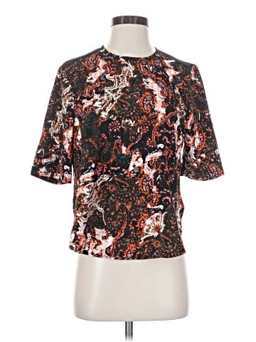 WAYF Short Sleeve Blouse (view 1)
