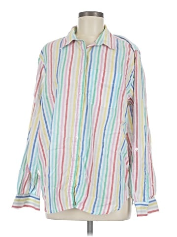 Lands' End Long Sleeve Button-Down Shirt (view 1)