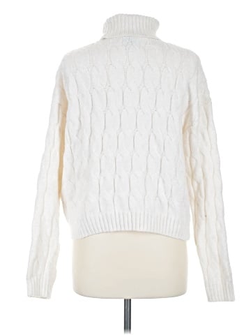 Pink Rose Turtleneck Sweater (view 2)